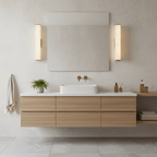Cuboid Alabaster Wall Light