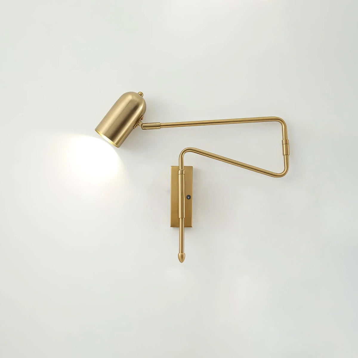 Model A L 16.5″ x H 15.7″ / Gold / Button Switch