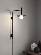 Gea Swing Arm Plug-in Wall Lamp