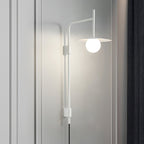Gea Swing Arm Plug-in Wall Lamp