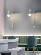 Gea Swing Arm Plug-in Wall Lamp