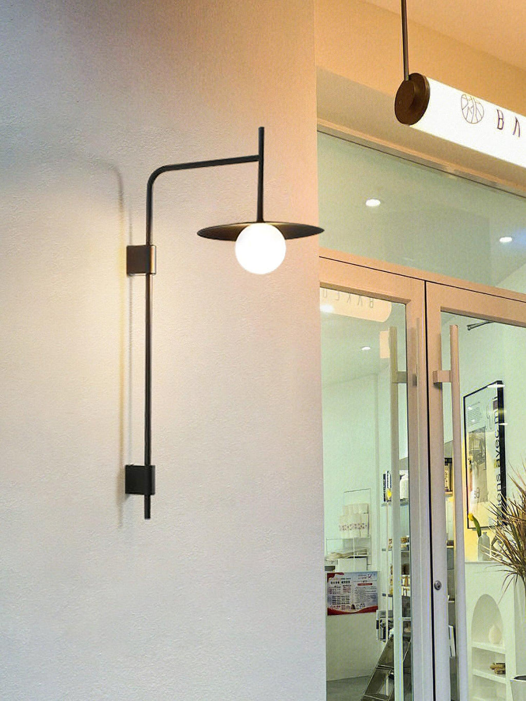 Gea Swing Arm Plug-in Wall Lamp