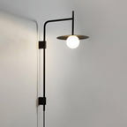 Gea Swing Arm Plug-in Wall Lamp