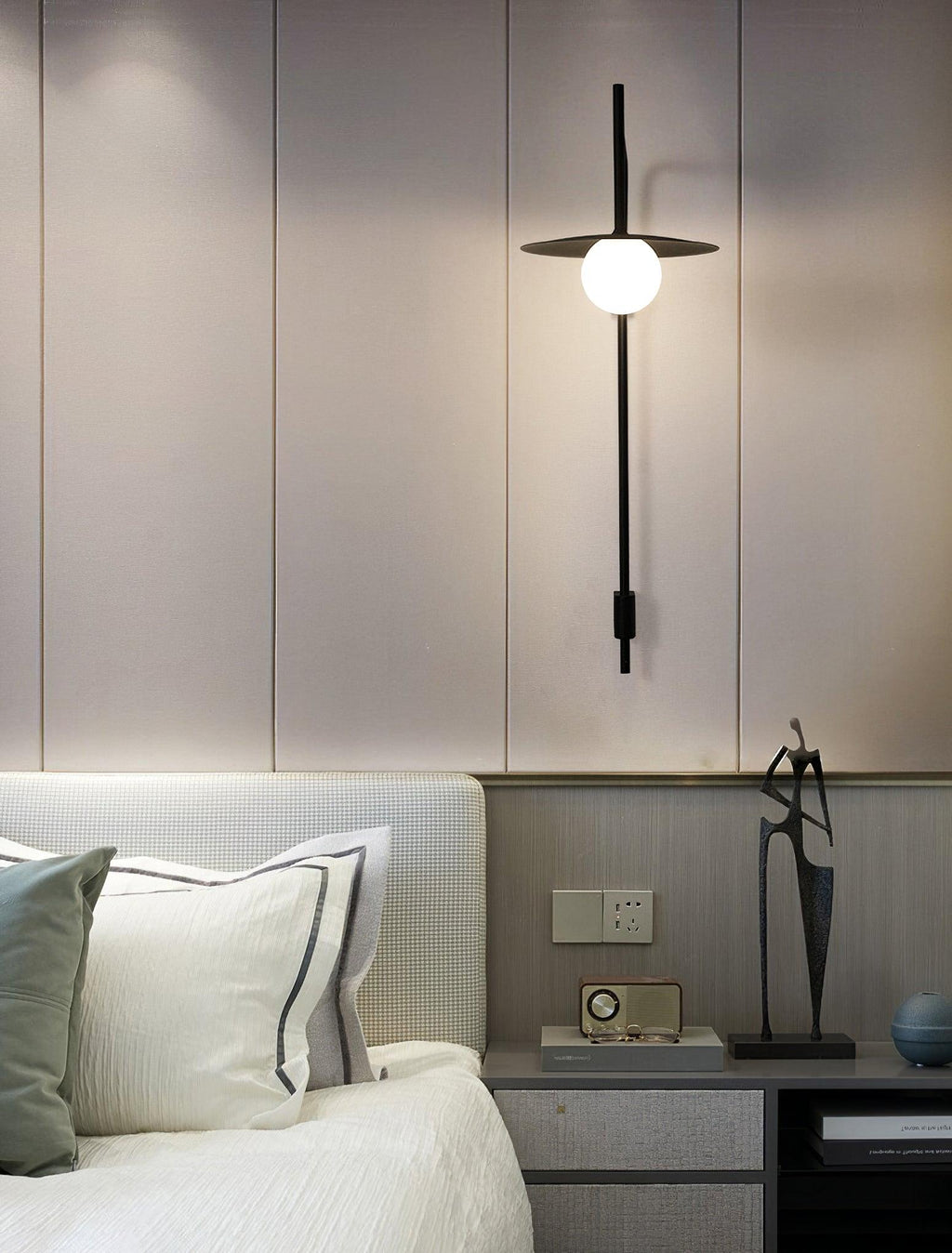 Gea Swing Arm Plug-in Wall Lamp