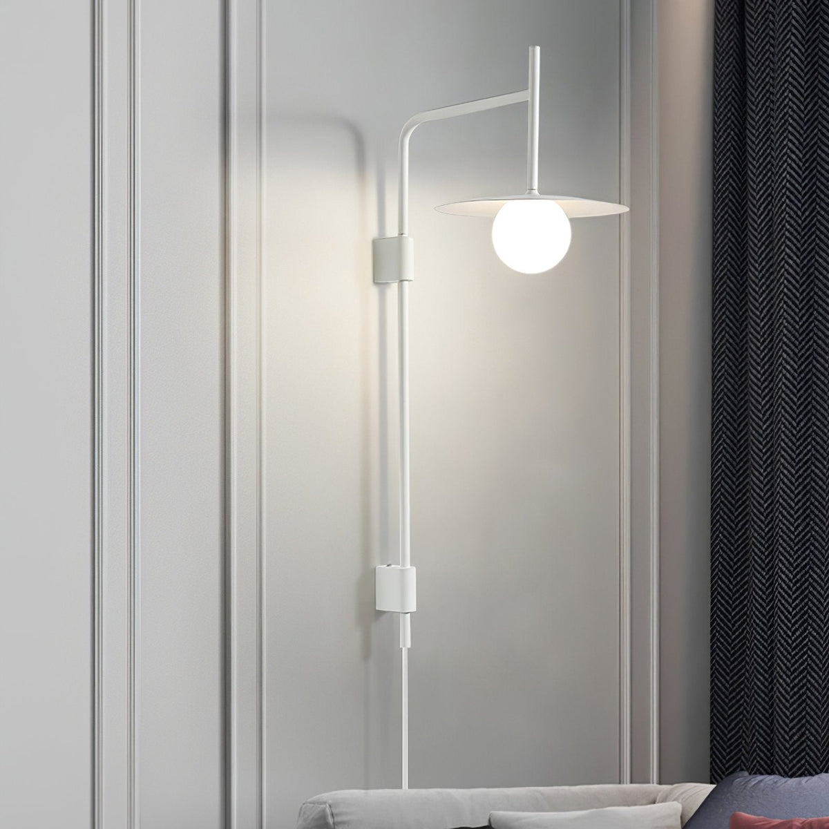 Gea Swing Arm Plug-in Wall Lamp