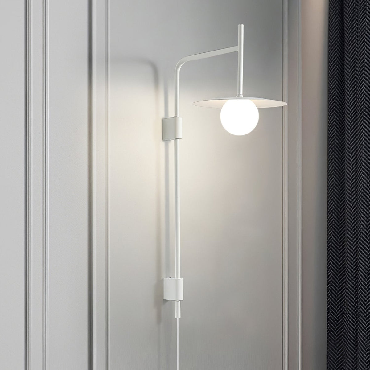 Gea Swing Arm Plug-in Wall Lamp