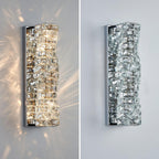 Laminated Crystal Wall Light