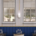 Laboratory Alabaster Wall Light