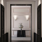 Laboratory Alabaster Wall Light