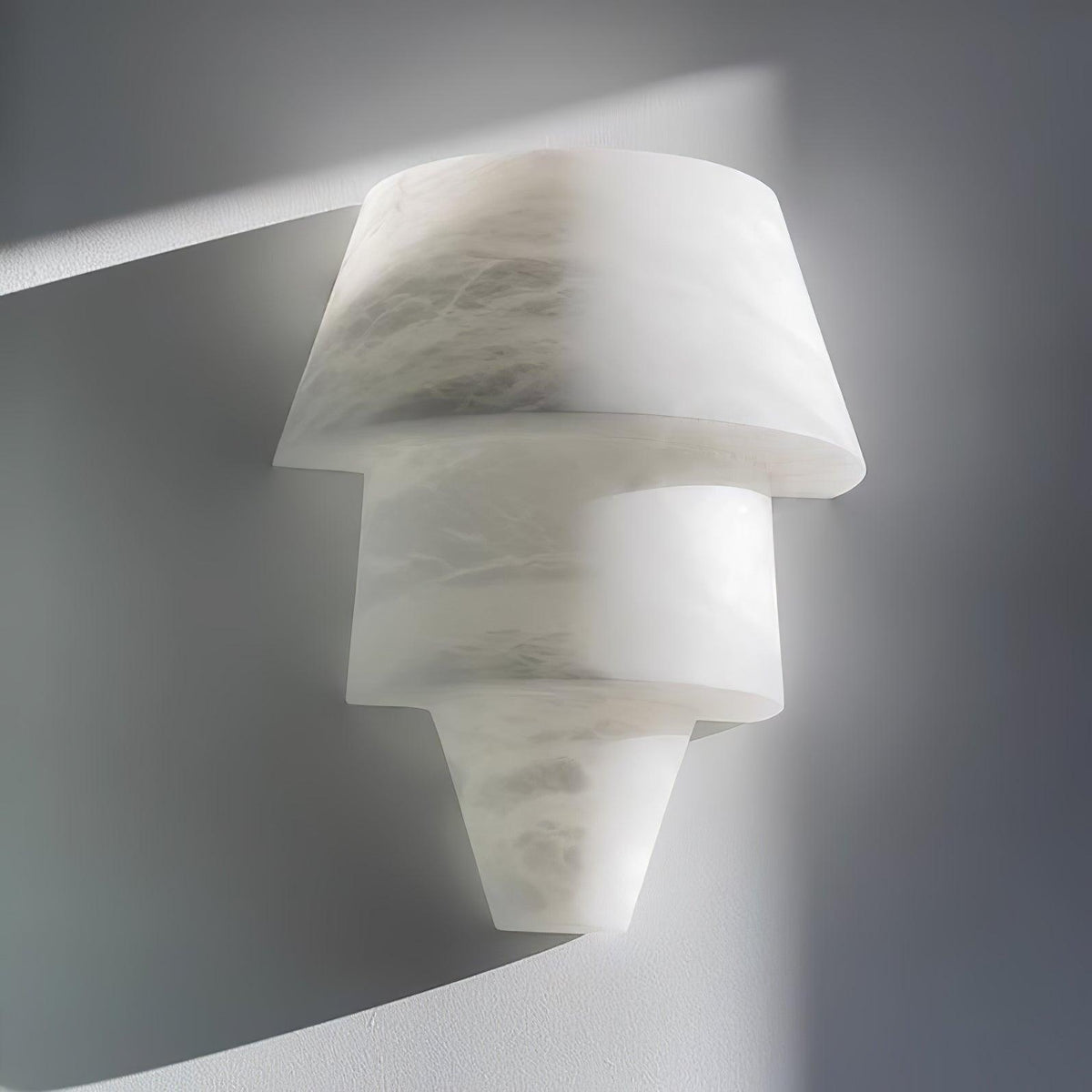 Laboratory Alabaster Wall Light
