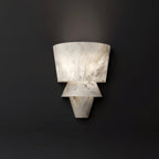 Laboratory Alabaster Wall Light