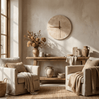 Dial Travertine Sconce