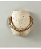 Coastal Rope Stone Wall Sconce