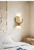 Coastal Rope Stone Wall Sconce
