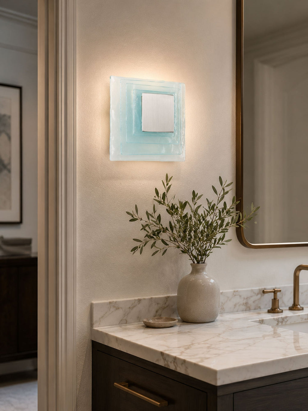 Aqua Cascade Sconce