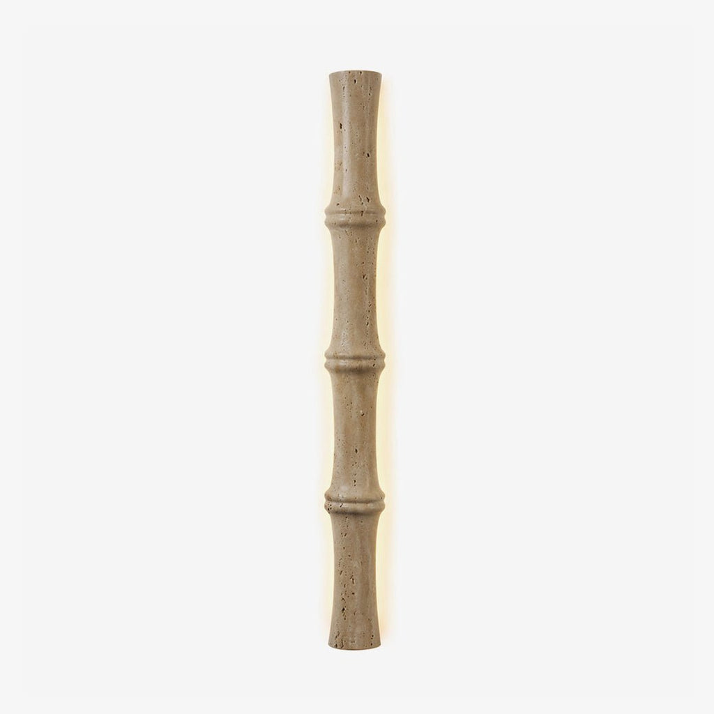 Travertine Column Glow Wall Light