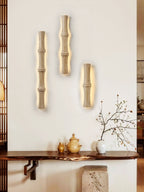 Travertine Column Glow Wall Light
