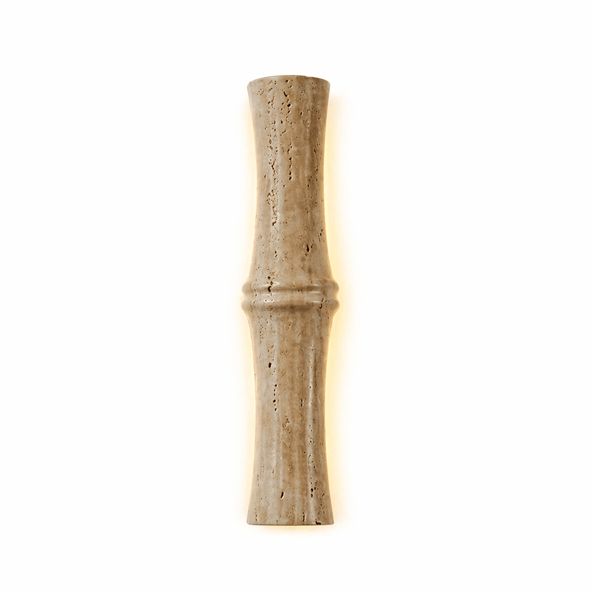 Travertine Column Glow Wall Light