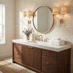 Lysenne Double Arm Fabric Wall Sconce