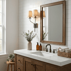 Lysenne Double Arm Fabric Wall Sconce