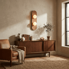 Elaria Stone Double Globe Wall Sconce
