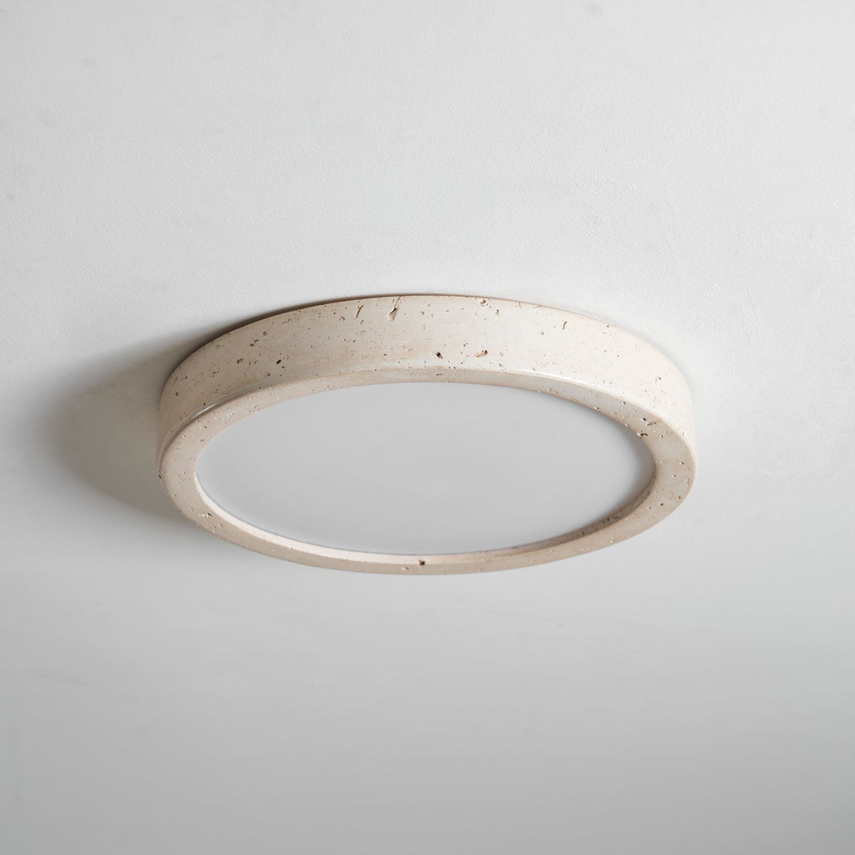 Horizon Travertine Ceiling Light