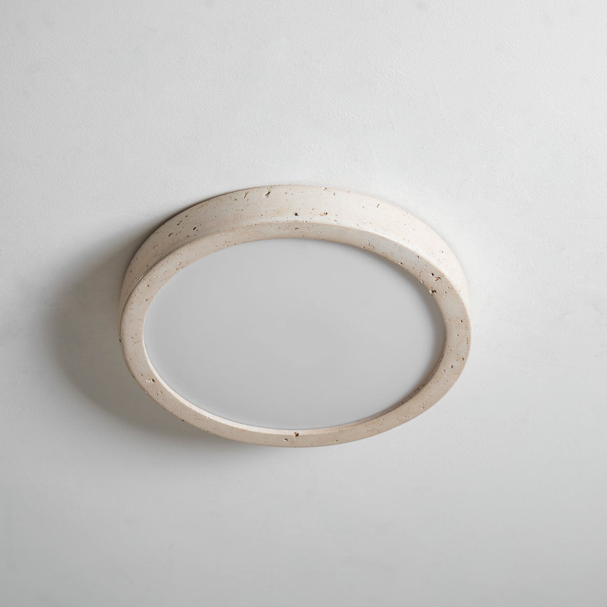 Horizon Travertine Ceiling Light