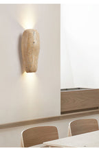 Earthy Stone Wall Sconce