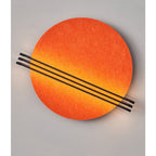 Abstract Sunrise Felt Wall Sconce