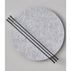 Abstract Sunrise Felt Wall Sconce