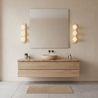 Elysian Travertine Wall Light