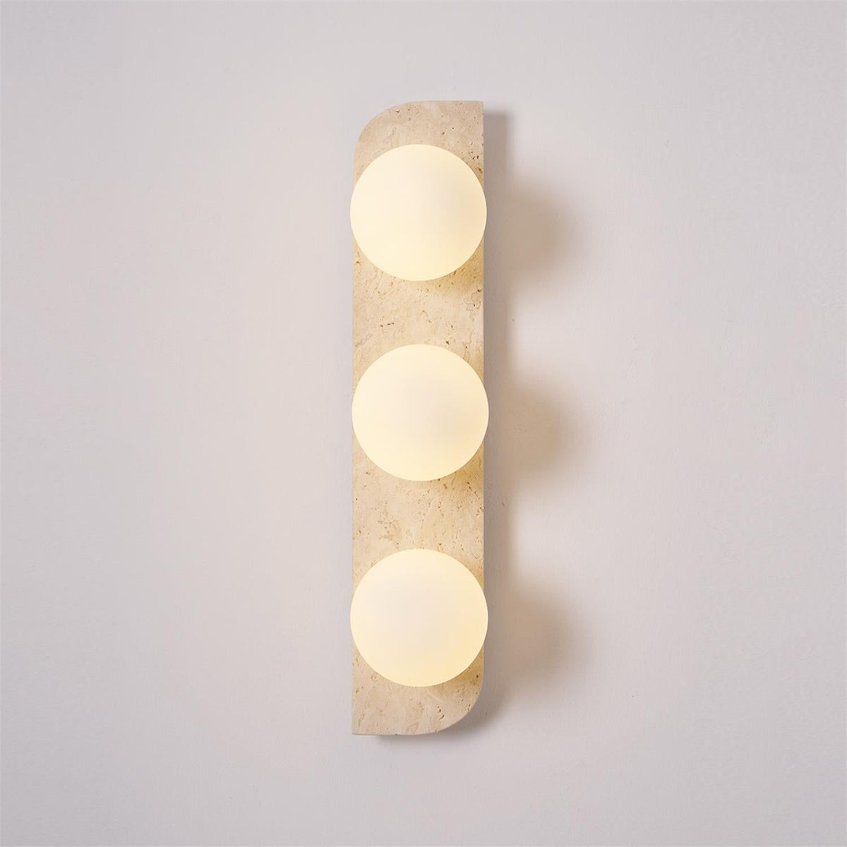 Elysian Travertine Wall Light