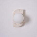 Elysian Travertine Wall Light