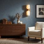 Aurelian Twin Alabaster Wall Light