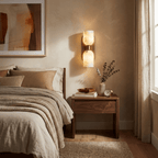 Aurelian Twin Alabaster Wall Light