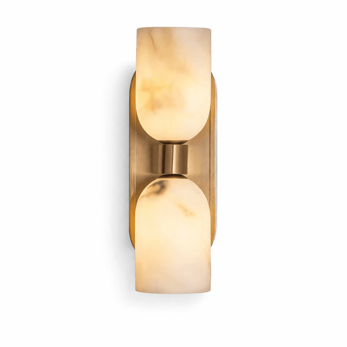 Aurelian Twin Alabaster Wall Light