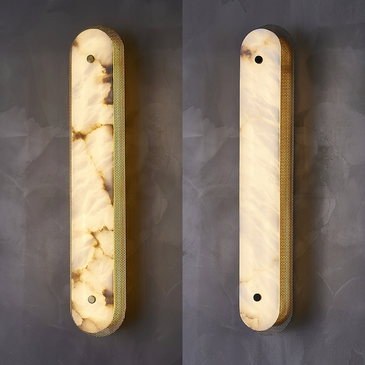 Calyxon Alabaster Wall Sconce