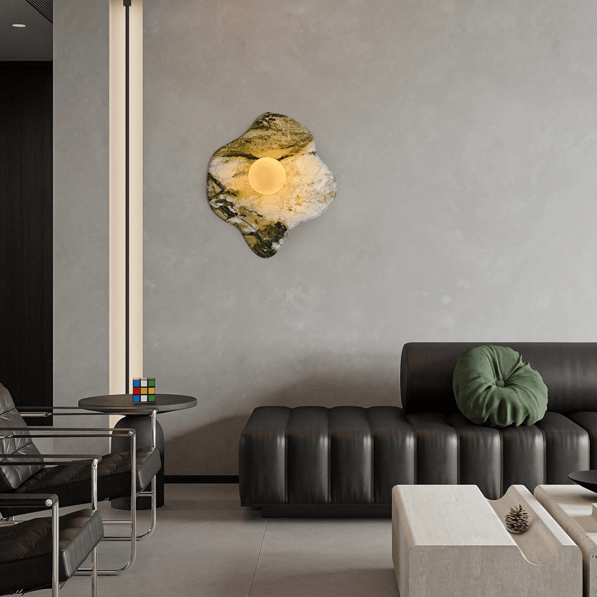 Emma Marble Wall Lamp