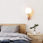 Lunar Travertine Sconce
