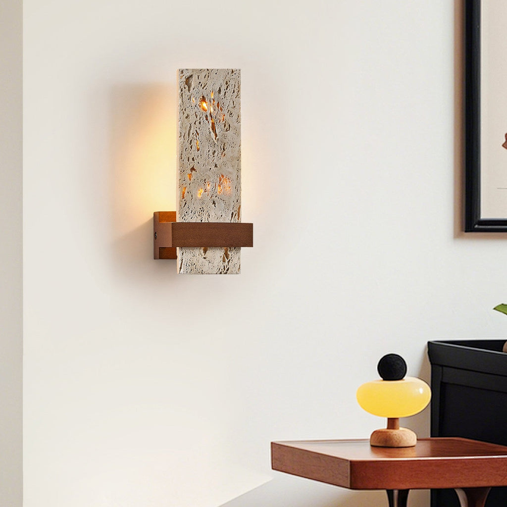 Terra Travertine Wall Light