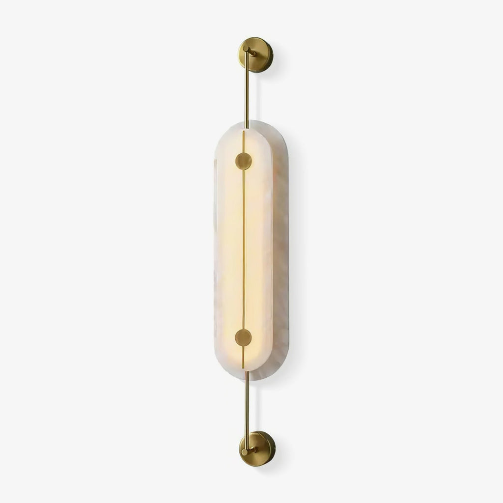 Solvane Alabaster Wall Sconce