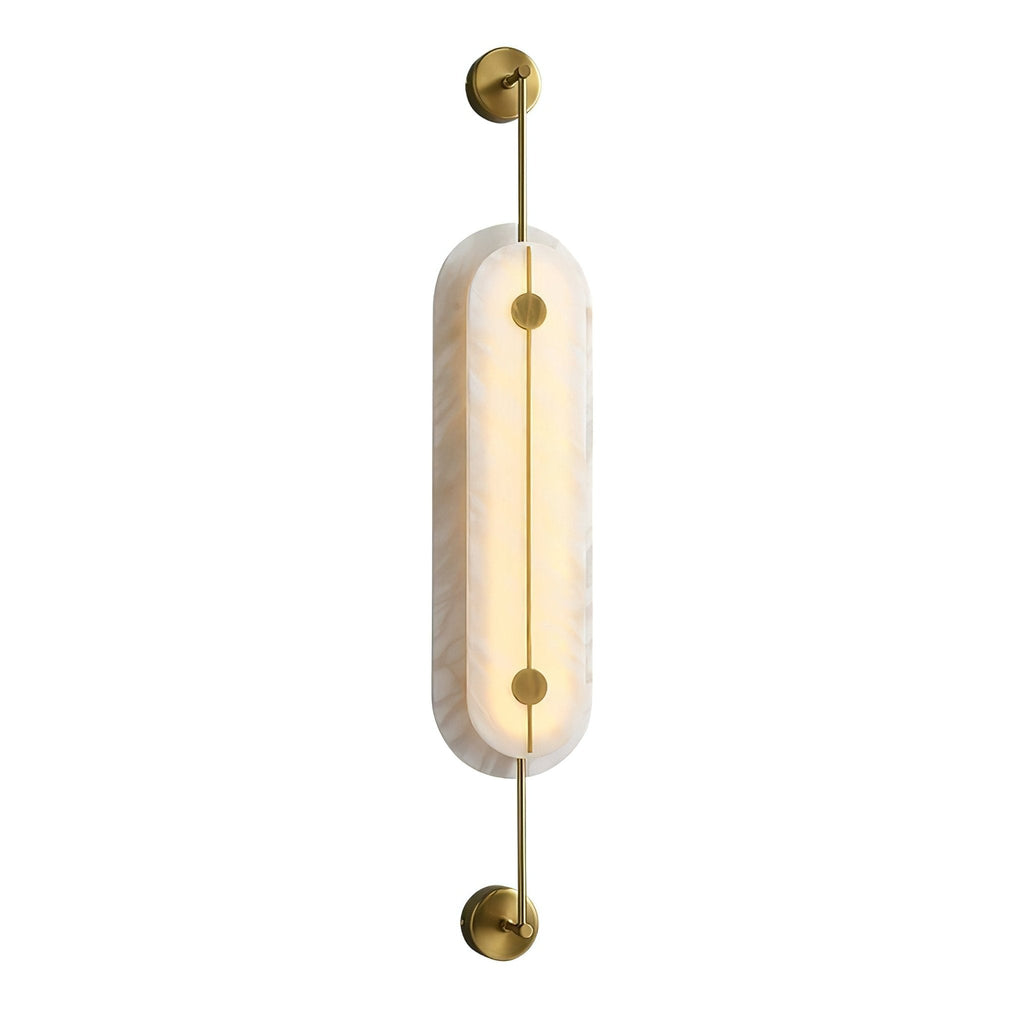 Solvane Alabaster Wall Sconce