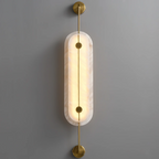 Solvane Alabaster Wall Sconce