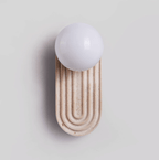 Arco Travertine Wall Light
