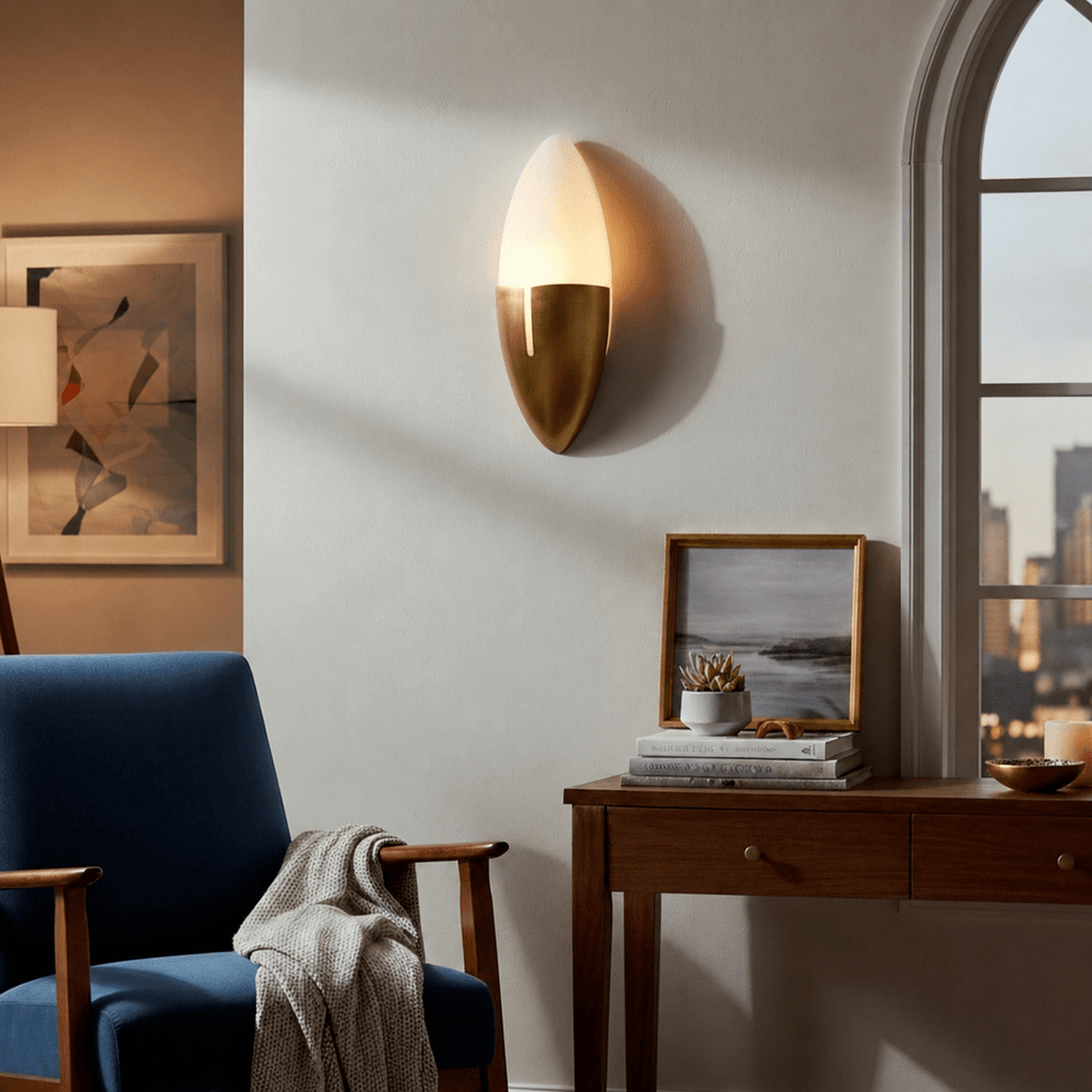 Gilded Cocoon Wall Lamp