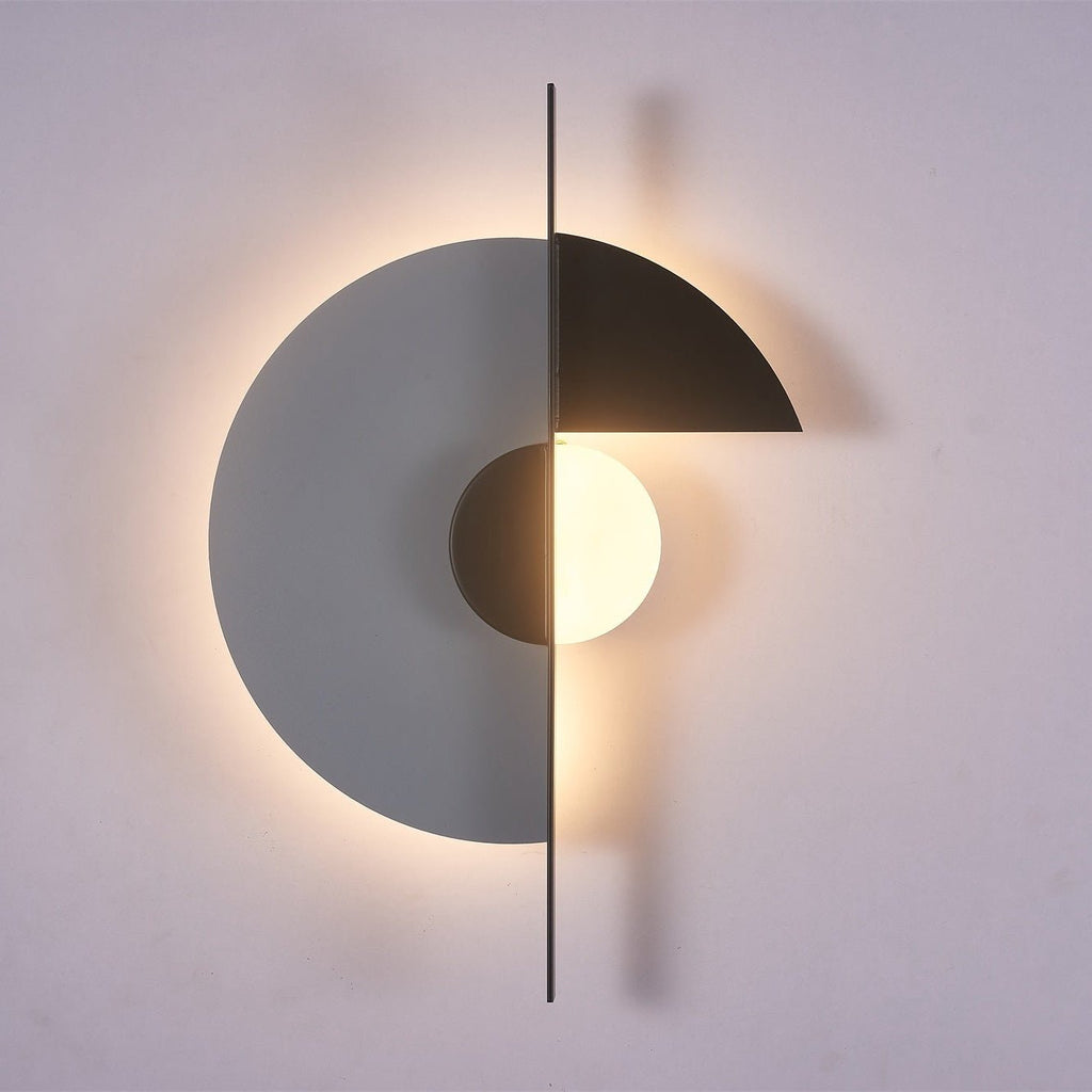 Geometric Eclipse Wall Sconce
