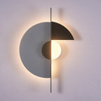 Geometric Eclipse Wall Sconce