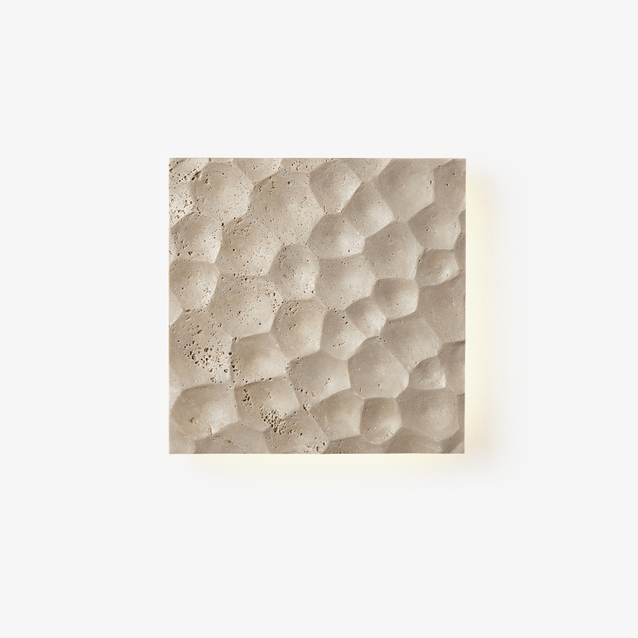 Hive Hexagonal Texture Sconce