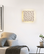 Hive Hexagonal Texture Sconce