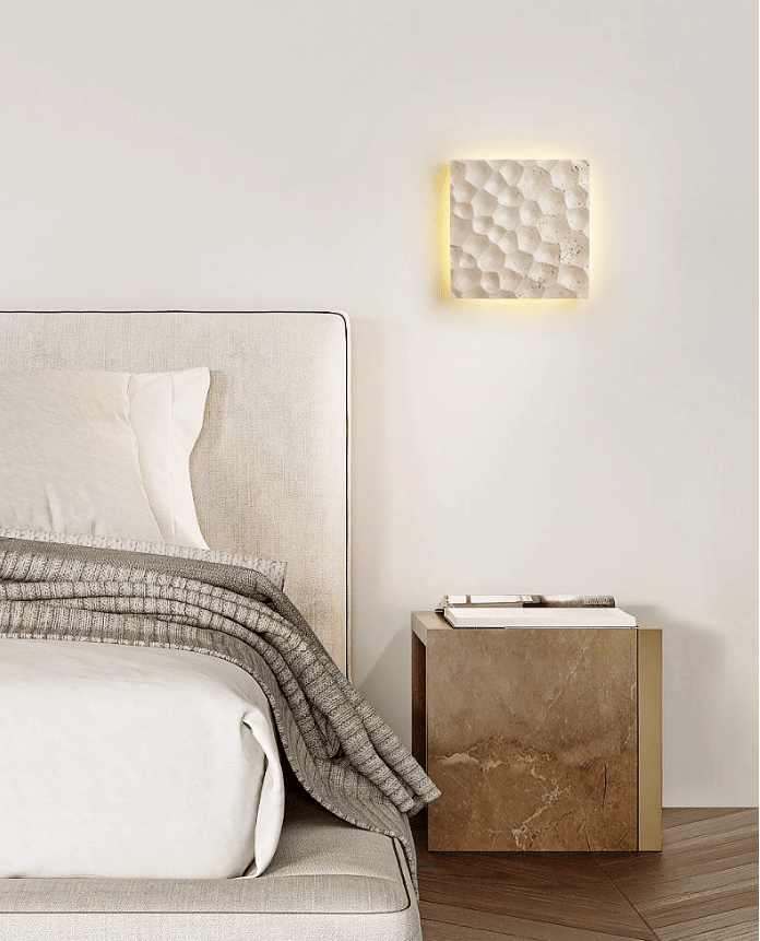 Hive Hexagonal Texture Sconce
